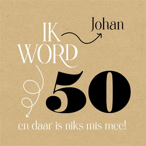 ik word 50